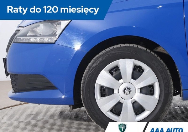 Skoda Fabia cena 36000 przebieg: 122175, rok produkcji 2018 z Szamotuły małe 154